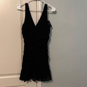 New Black midi dress